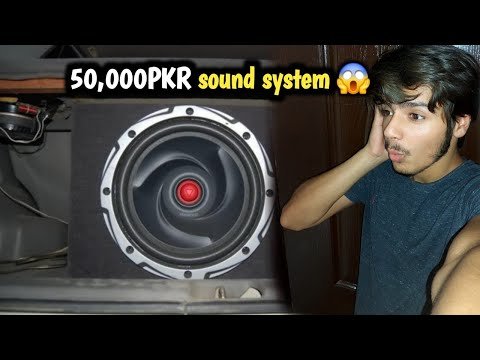 ⁣50,000 PKR Sound system 😱 | pori gari vibrate hone Lag Gai 💥 | viral vicky vlogs