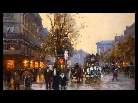⁣Erik Satie ~ Once Upon A Time In Paris (Artwork by Edouard Leon Cortes)