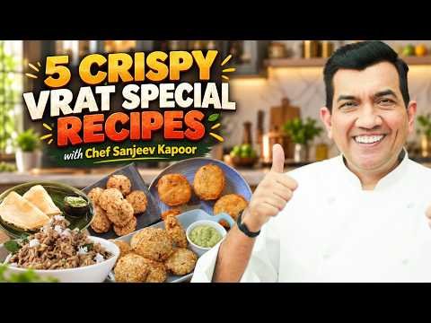 ⁣5 Delicious Vrat Recipes for Shravan | Farali Special Recipes By Chef @sanjeevkapoorkhazana