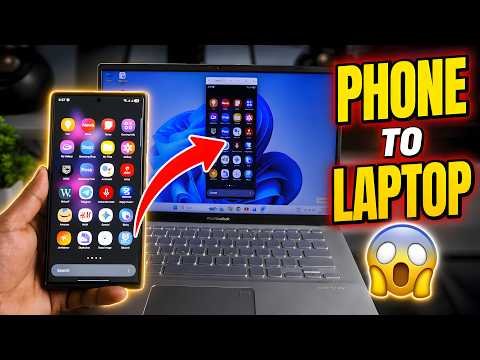 ⁣How to Connect Phone to Laptop | How to Use Phone in Laptop | Connect Phone to Laptop