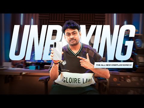 ⁣Dynamo Unboxes the All-New OnePlus Nord 5 #UpYourGame