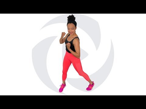 ⁣Day 6 - Bodyweight Cardio Kickboxing Part II: Low and Moderate Impact Combos