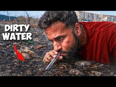 ⁣Drinking The Most INFECTED Water In INDIA * REGRET*
