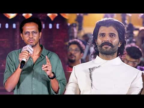 ⁣Director Rahul Sankrityan Speech At Ranabaali Trailer launch Event | Vijay Deverakonda || Bullet Raj
