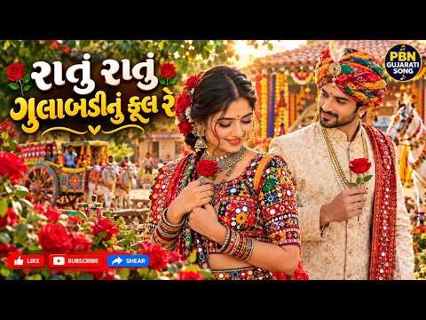 ⁣રાતું રાતું ગુલાબડીનું ફૂલ રે | Ratu Ratu Gulabdi Nu Phool | Gujarati Lokgeet