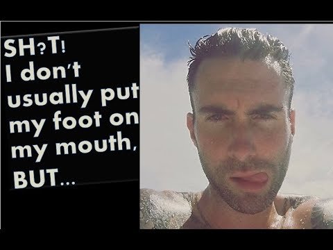 ⁣Adam Levine, a victim of fake news? Ranted at MTV due to wrong info!!