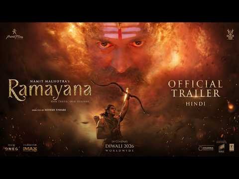 ⁣Namit Malhotra’s Ramayana - Hindi Trailer | Nitesh Tiwari | Ranbir, Yash, Hans Zimmer, A.R.Rahman