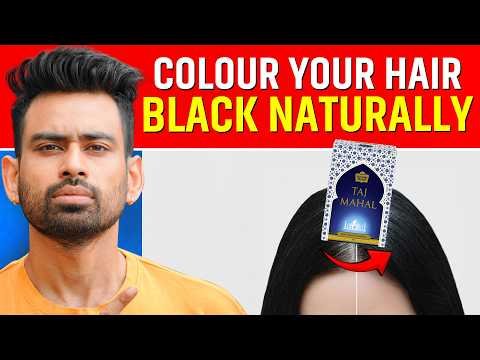 ⁣White Hair को Permanently Black करें (सिर्फ 3 Steps में)