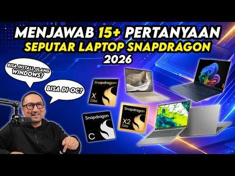 ⁣Laptop Snapdragon Masih Bikin Bingung? Cek Jawabannya Disini!