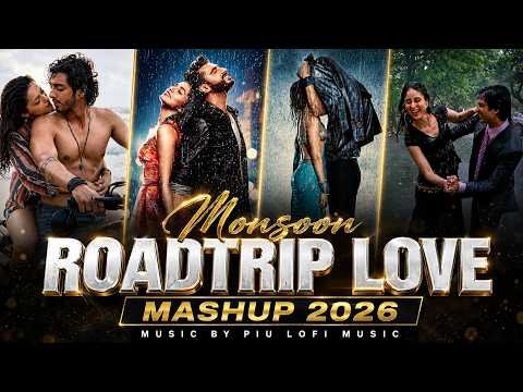 ⁣Monsoon Roadtrip Love Mashup 2026 | Arijit Singh Jukebox | Piu Lofi Music | Long Drive Mashup 2026