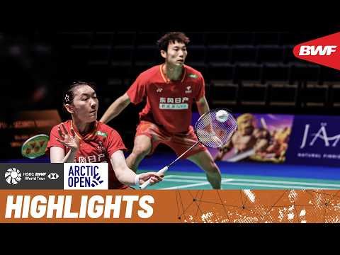 ⁣Jiang/Wei vs Ye/Chan | Sharp net control and booming smashes