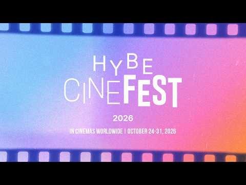 ⁣HYBE CINE FEST 2026 Line-up Trailer