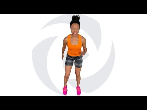 ⁣Day 8 - Bodyweight Endurance Cardio with Core Finisher Part II: Moderate Impact Athletic Circuits