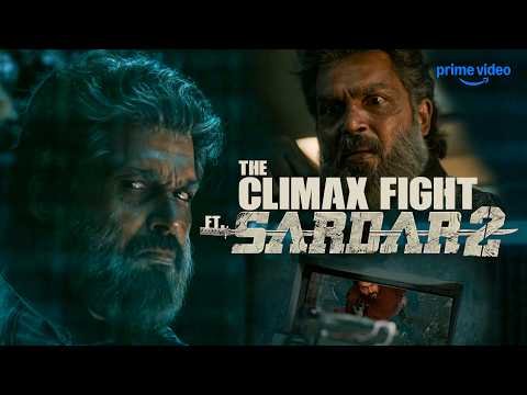 ⁣Sardar 2's EPIC Climax Fight 🔥 | Karthi | S. J. Suryah | Prime Video India