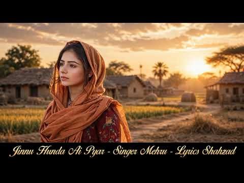 ⁣Jinnu hunda ai pyar singer mehru lyrics shahzad