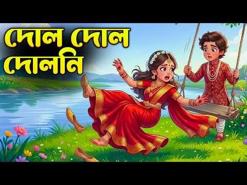 ⁣দোল দোল দোলনী 🎵 | Dol Dol Doloni | Bengali Rhymes For Children | Shishu Vubon
