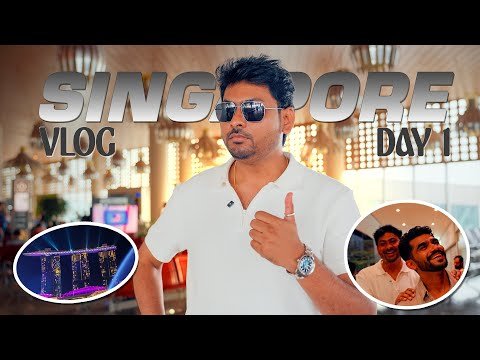 ⁣Mumbai ✈️ Singapore 🇸🇬 | Special Event Vlog | Day 1