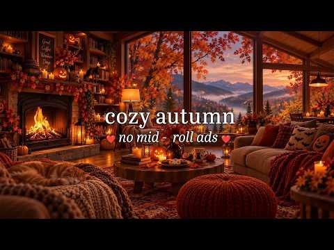 ⁣(NO MID-ROLL ADS) Cozy Soulful Pumpkin Halloween Jazz 🍂 Relaxing Coffeehouse Jazz for Autumn Warm